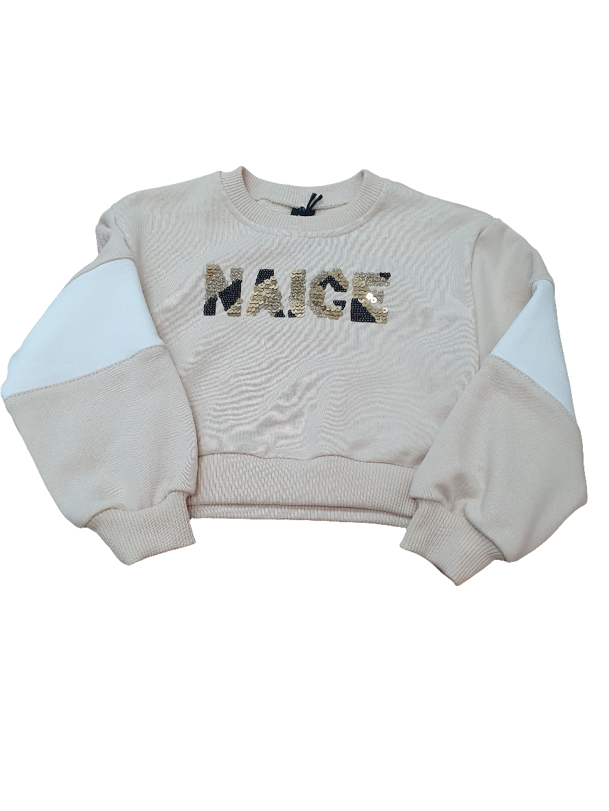 Felpa bambina Naice Couture